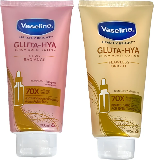 바세린 브라이트 바디로션 70X Gluta-Hya Vaseline Lotion, 각각1개, 2개, 330ml - 쿠팡