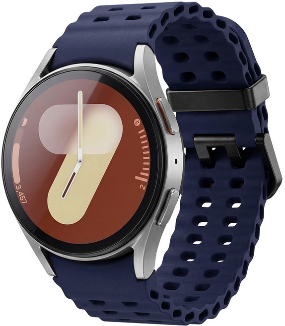 티엑스엘엑스 갤럭시워치 마린 밴드 스트랩, 1개, 미드나잇블루