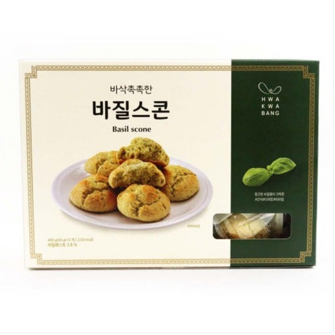 화과방 바질스콘, 480g, 2박스