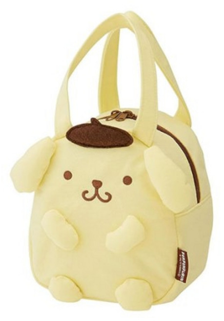 산리오 입체 토트 런치백 도시락 소품 가방 폼폼푸린