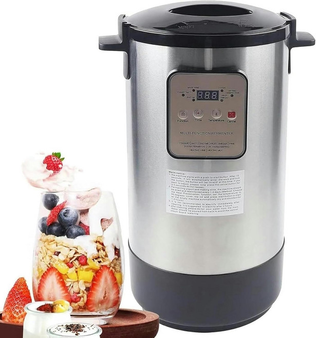 XFYGQTOM 12리터 상업용 발효기 요거트를 만드는 전기 기계 대량 발효 낫토 막걸리 온도 조절이 가능한 100W 요거트 페르미터