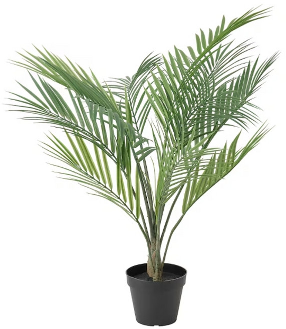 이케아 조화나무 인조나무 실내외겸용 소형 40~70 페이카, 아레카야자(68cm), 1개