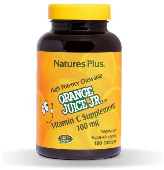 씹어먹는 주니어 비타민C 180정 (6개월분) 네이처스플러스, 1개 - 쿠팡