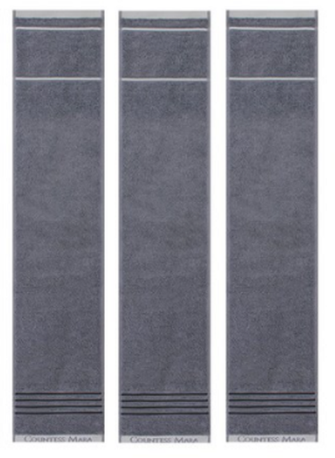 송월타월 카운테스마라 포라인 스포츠 20 타월, 회색, 6개