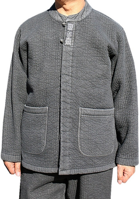 만덕몰 겨울 남성 후염 차이나 담 누비 2ps 개량 생활한복 절복 법복