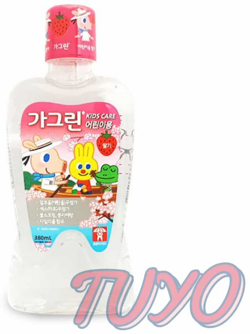투요 가그린 어린이 380ml 어린이가그린풍선껌향 어린이가그린 어린이가그린청포도, 가그린 어린이용380ml 청포도