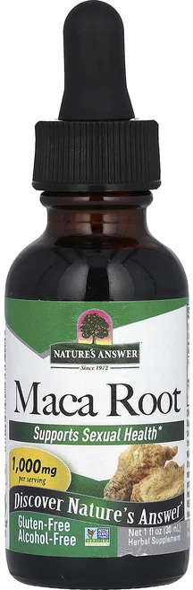몸관리하세요 겨울입니다 Nature's Answer 마카 뿌리 알코올 무함유 1000mg 30ml(1fl oz) 특별관리진행, NaturesAnswer마카뿌리알코올무함유1000mg3, 1, 30ml - 쿠팡