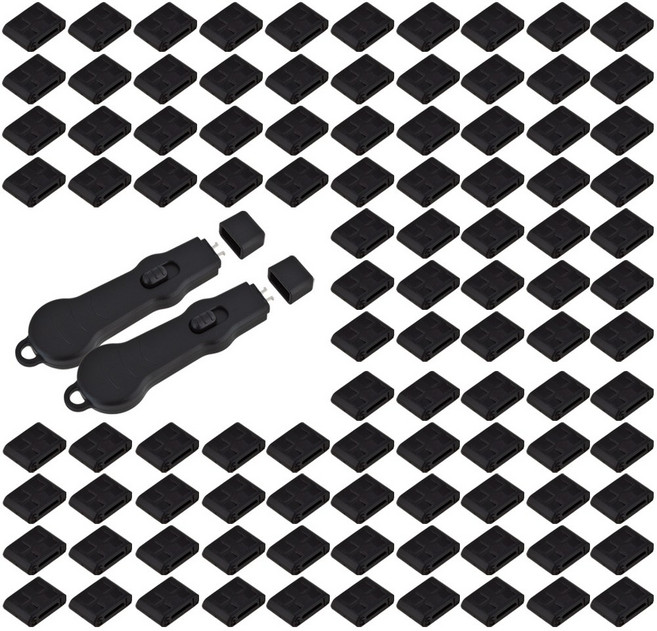 MAINE USB TYPE-C Pro 포트락 잠금장치 키2 잠금알100(블랙) ctypel2100bk