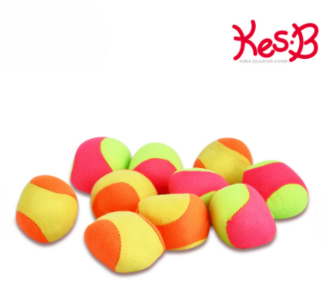캐스비 스포츠 소프트 헝겊공 10종 세트, 1세트