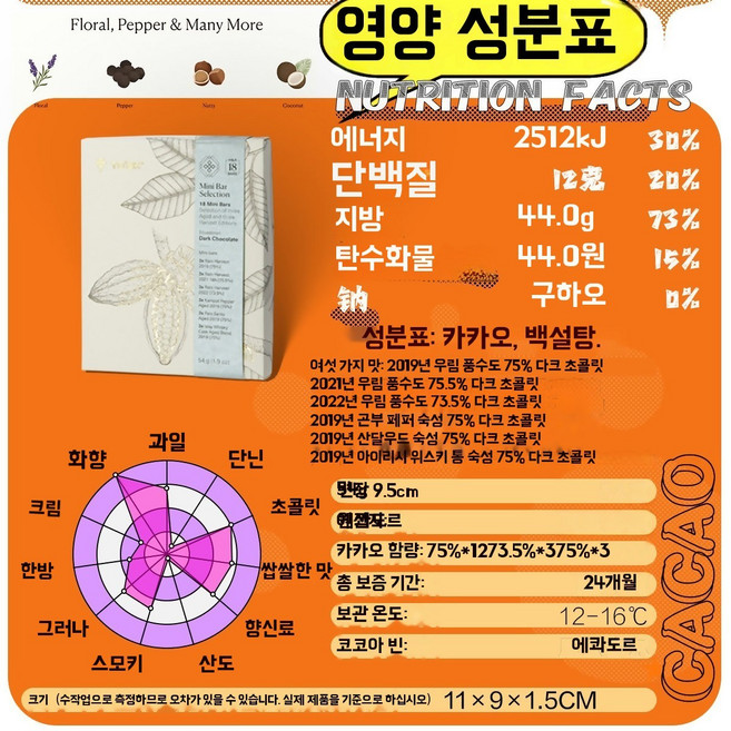 이너세라 포만커피 바닐라맛 3개, 1개, S. 6가지 맛 18개입