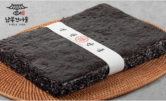 남부건어물 국산 재래김 50장 (생김), 100g, 2개