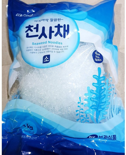 부광 천사채 가는 1kg 2개 천사채 무채 가늘게 새콤 반찬