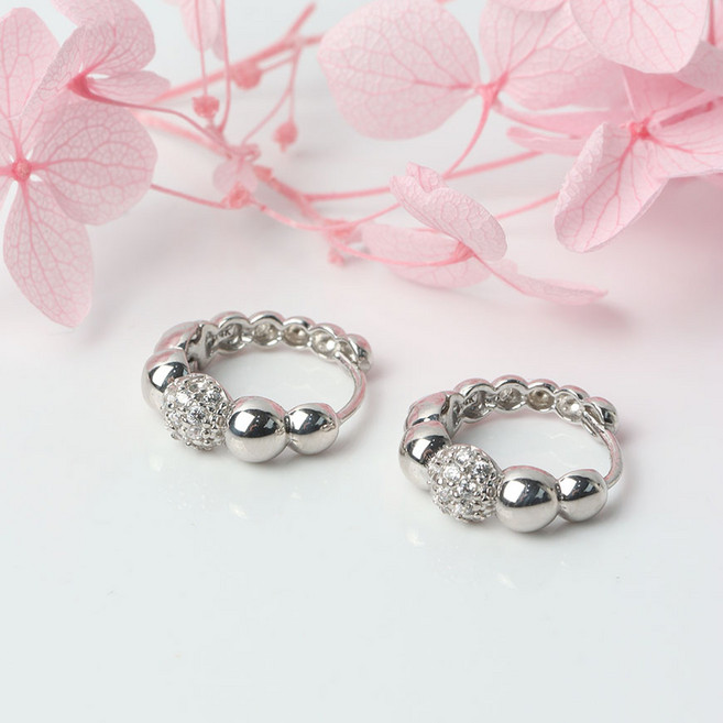 14K 금 오필리아 링귀걸이 (E4206)