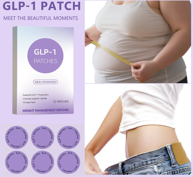 GLP-1 식욕억제 다이어트 패치 72매 체중관리 지방분해 뱃살 복부 팔뚝 허벅지 셀룰라이트 제거 슬리밍 바디 패치 다이어트패치 독소 패치, 1개, 72개입