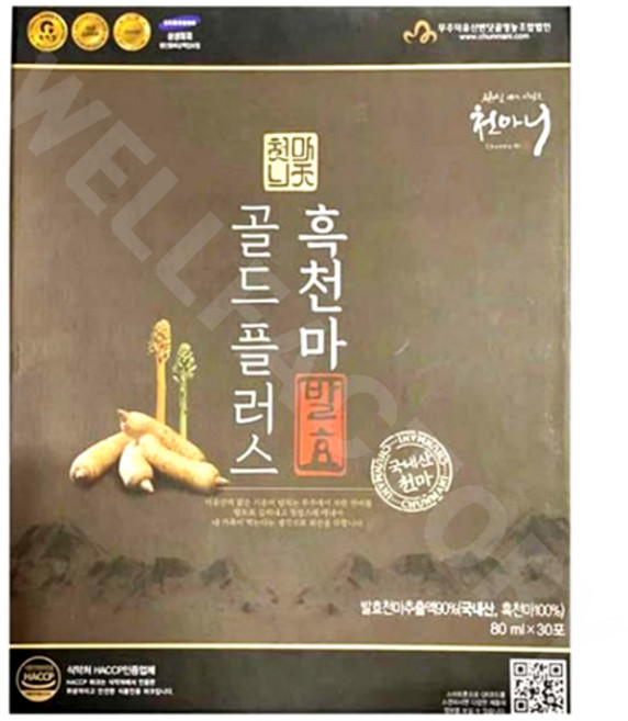 천마니 발효 흑천마 골드 플러스, 30개, 80ml