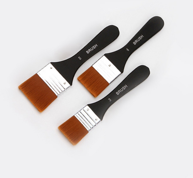 아클라 프리미엄 아트 브러쉬 3종 세트 다용도 페인팅 붓 아크릴 수채화 유화, 1세트