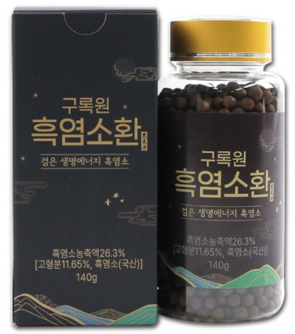 구록원 전통 흑염소환 먹기 편한 흑염소진액환, 먹기 쉬운 흑염소 구록원 흑염소환 140g 흑염소진액, 140g, 1개