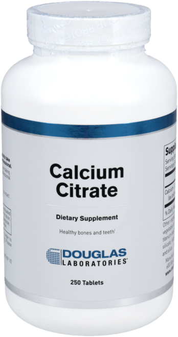 더글라스랩스 칼슘 시트레이트 250mg, 1개, 250정