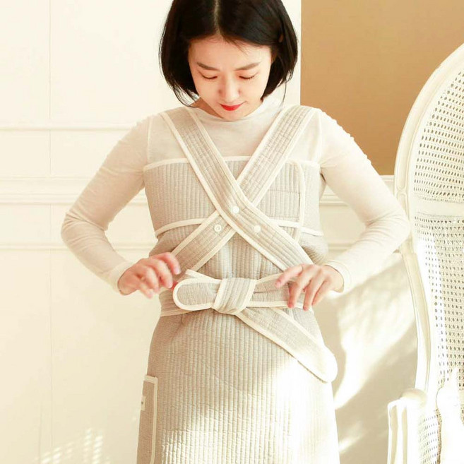 베이비꼬 옛날포대기 체크베이지/ X자형 일자형. 5부포대기 7부포대기 망사포대기 여름포대기. 사계절 처네 포데기, 망사X자형 체크 베이지