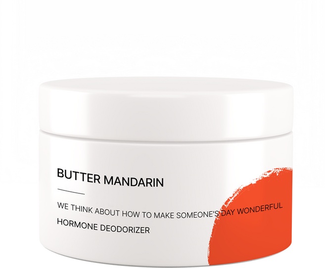 버터만다린 고체 실내 탈취제 방 학생 옷 강력 강아지 냄새 홀애비 호르몬용, 1개, 180ml