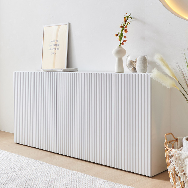 프린홈 벨리체 1100 템바보드 선반 수납장, 화이트