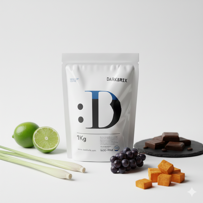 다크브릭스 스페셜티 원두커피 예멘 모카 피베리 200g, 1개, 프렌치프레스