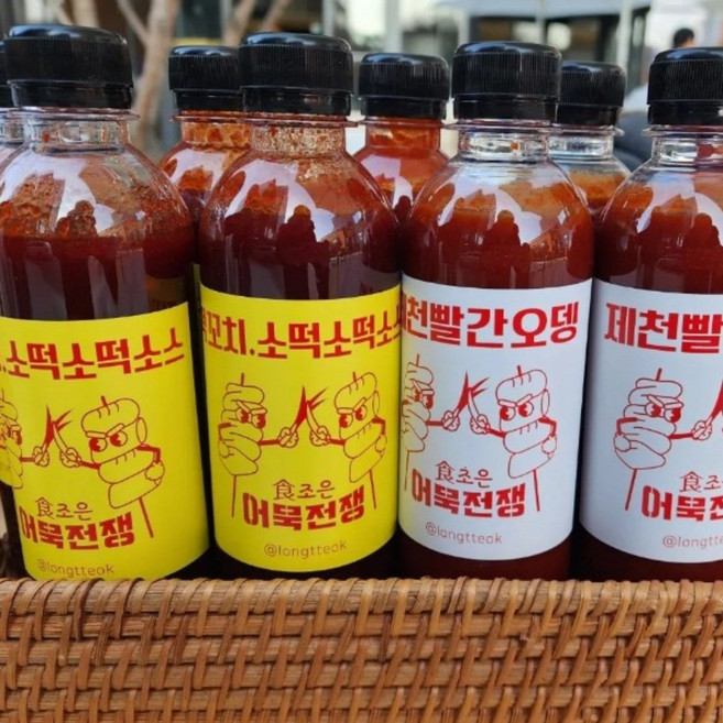 소떡소떡소스 매운오뎅소스 빨간오뎅소스400ml, 1개