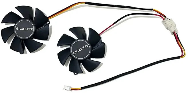 Gigabyte GTX 1650 1630 그래픽 카드 냉각을 위한 새로운 47MM 3PIN FS1250-S2053A GTX1650 GTX1630 GPU, 01 빠른, 01 FAN-AB
