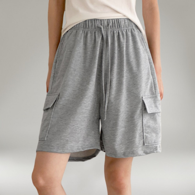 제제룩 여성 반바지 5부 여름 카고