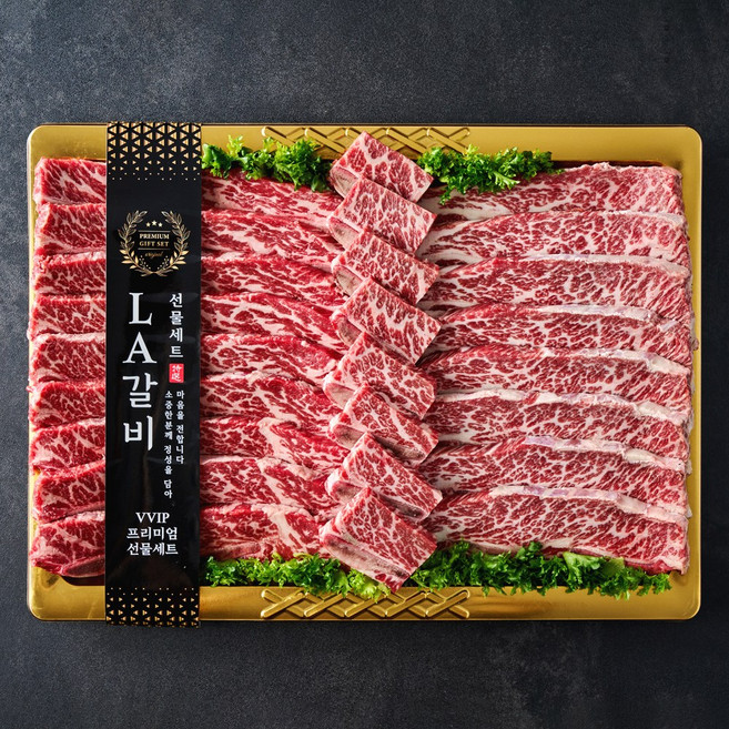 따봉프레시 6 7 8번 꽃갈비 LA갈비 지방손질 된 가정용 선물용, 4kg(가정용), 1개