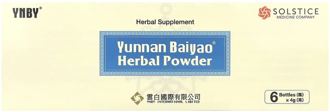 건강에 좋은영양제 Yunnan Baiyao 허브 파우더 용기 6개 각 4g 지금구입하세요 곧품절되요, 1개 - 쿠팡