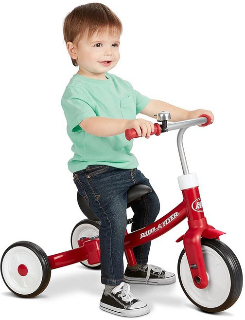 유아용 자전거 아동용 자전거 세발자전거 유아 장난감 만 2-4세 아기 장난감 Radio Flyer 트리플 플레이 세발자전거 만 1-3세 레드, 유아용 자전거, 아동용 자전거, 세발자전거 유아 장난감