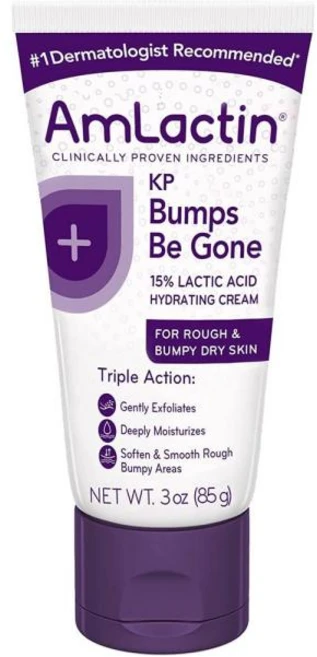 AmLactin 엠락틴 Bumps Be Gone 수분 크림 85g, 1개 - 쿠팡