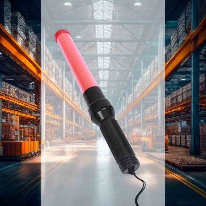 LED 경광봉 충돌예방 경고봉 주차봉 야간작업 주차지시봉 반사봉