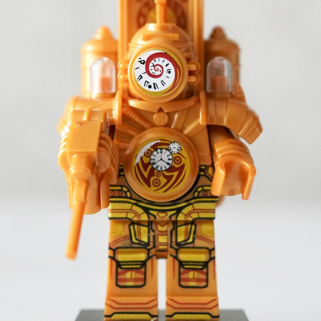 핸드브릭 팩토리 커스텀 미니브릭 피규어 스키비디 토일렛 호환 블록호환, 80. 타이탄 클락맨