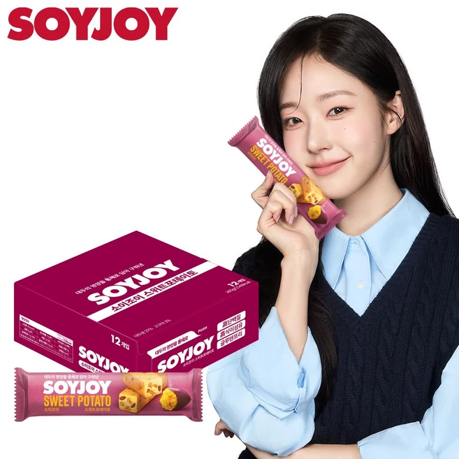 소이조이 스위트포테이토 고단백질 고식이섬유 글루텐프리, 1개, 360g - 쿠팡
