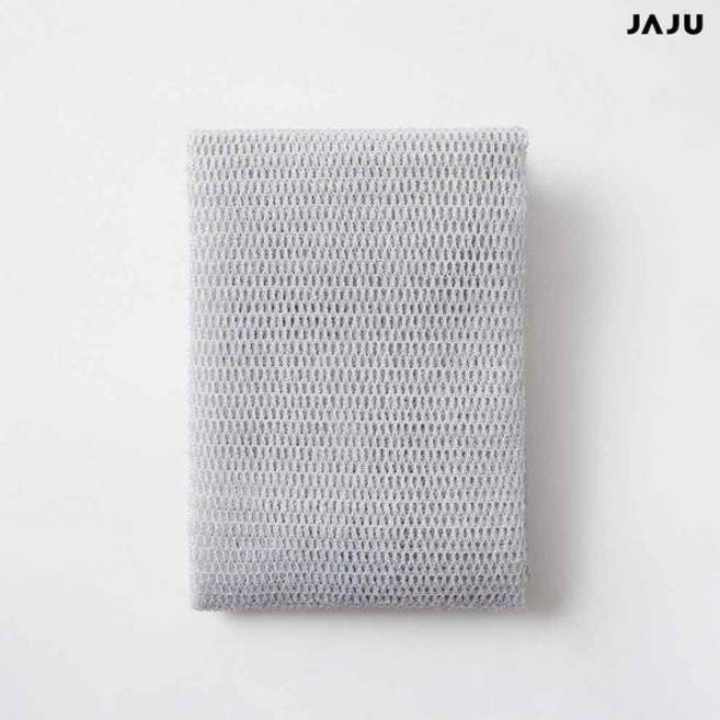 JAJU (욕실)건조가 빠른 메쉬넷 샤워타월 그레이 516188, 1