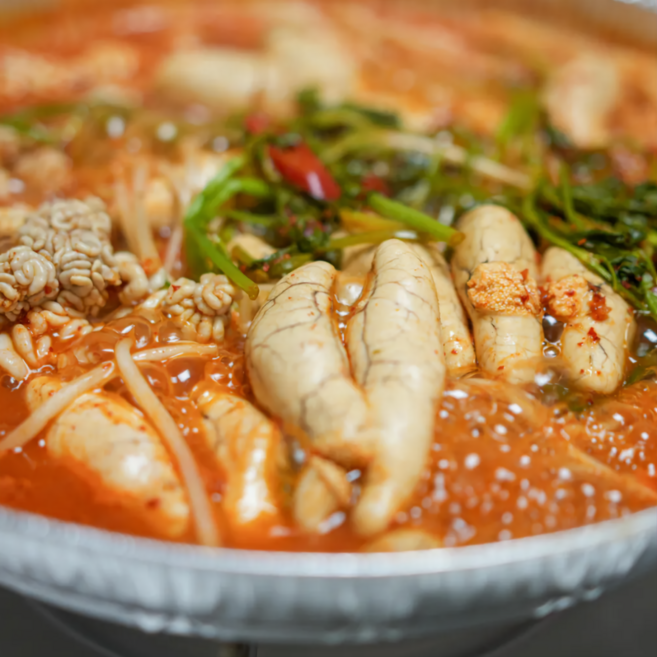 라꼼제이 칼칼한 명란알탕 알 곤이 해장용 밀키트 간편조리, 1개, 710g