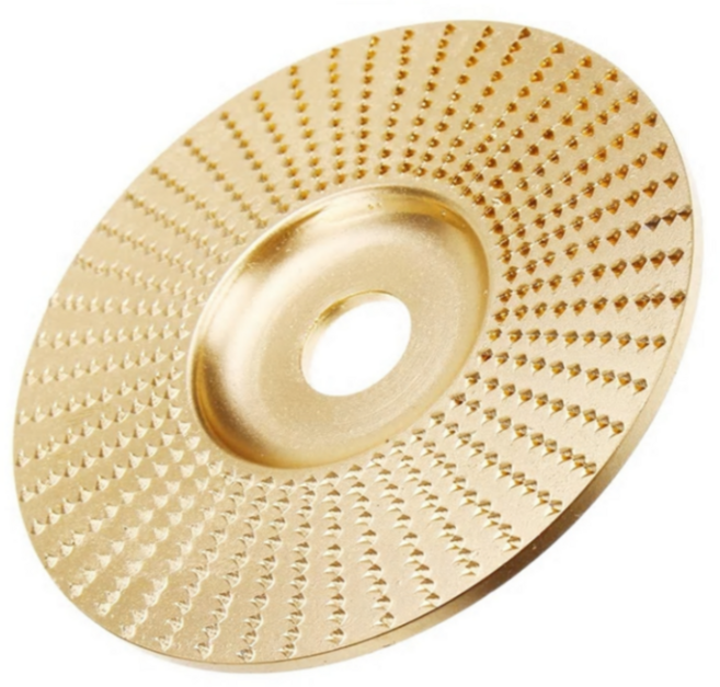 목공 그라인더휠 100mm 목재 목공작업 가공 연마 그라인더날, 1개