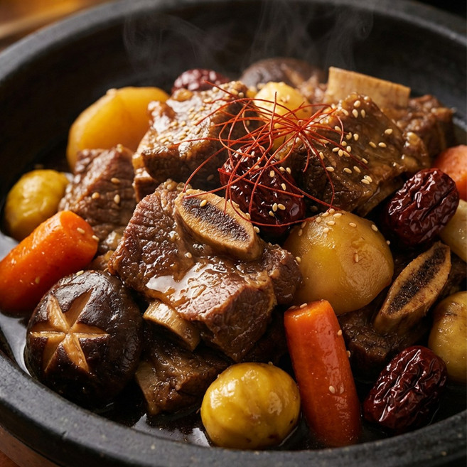 한원관 5분조리 정통 소갈비찜, 3개, 500g