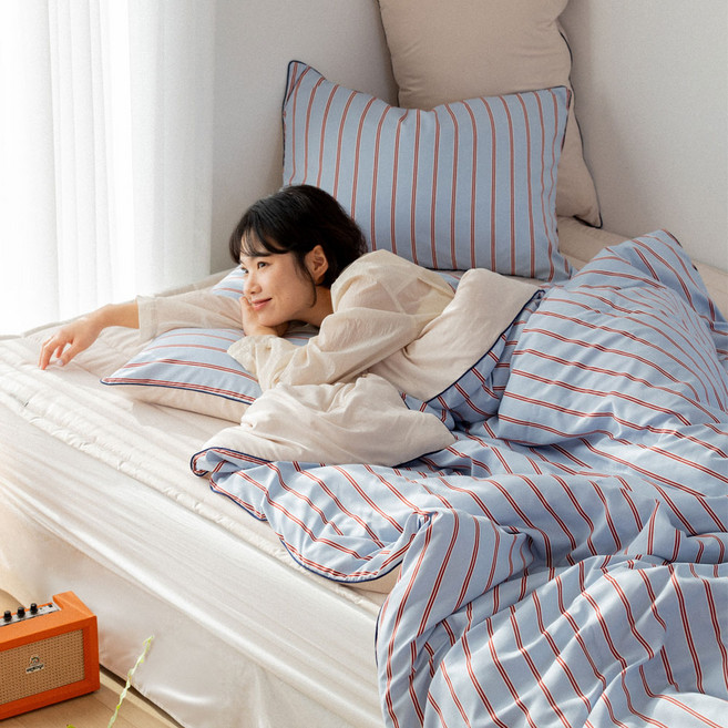 애프터홈 먼지없는 사계절 워싱 차렵이불 세트