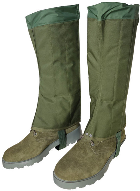 고급 코드락 각반 국방색 코듀라 L XL 충격방지 패널 내장 심마니 산악 발목 발 보호 뱀물림 산업 현장 BY