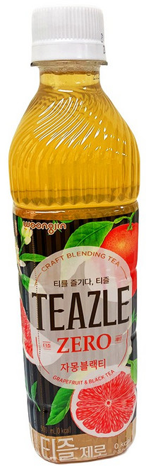 티즐 제로 자몽블랙티 500ml, 18개