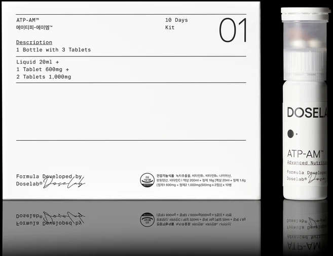 [AM 10일분] 도즈랩 미토콘드리아 마시는 액상 활력 중심 배합 올인원 종합 영양제, 10개, 10회분 - 쿠팡