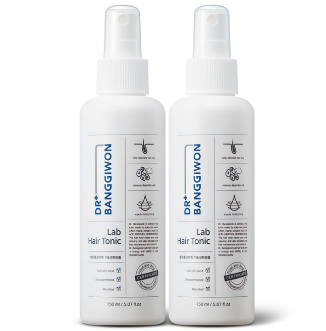 닥터방기원 랩 헤어 토닉, 150ml, 2개