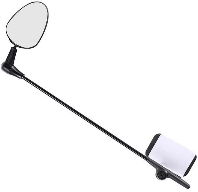 시그니처베이지 로드 자전거 헬멧 거울 후사경 사이드 백 미러 YPZ010, 1개, 블랙