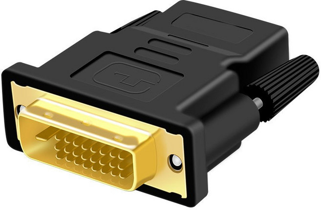 HDMI to DVI 24+1 視訊轉接頭, 1個, DVI 24+1 to HDMI 轉接, DVI 24+1 to HDMI 轉接