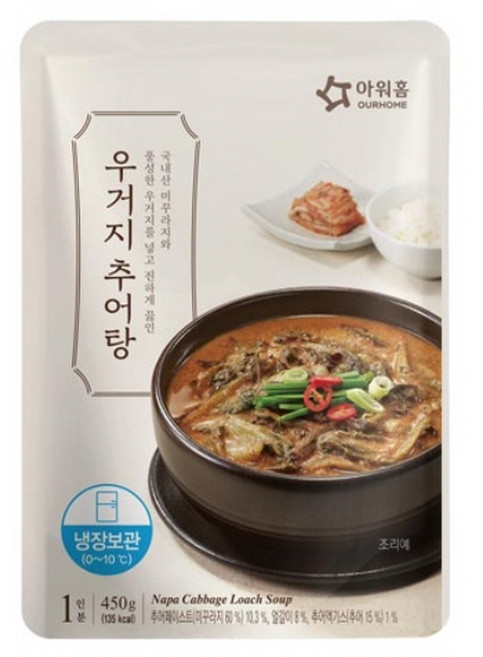 아워홈 우거지 추어탕(냉장) 450g x3개, 450g/3개, 3개