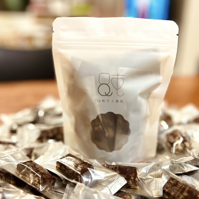 Q純手工餅乾 錫蘭紅茶起司雪Q餅 袋裝2入, 80g, 2個