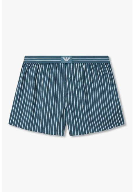 매장정품 EMPORIO ARMANI UNDERWEAR 엠포리오 아르마니 언더웨어 남성 볼드 스트라이프 이글 패치 트렁크 (0816112088) 1709934